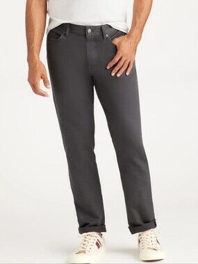 Quince Comfort Stretch Traveler 5-Pocket Pants Athletic Tapered Chinos 34 x 30